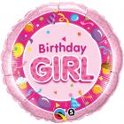 Birthday girl ballon - 46cm 