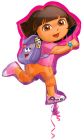 Dora the Explorer en Rugzak Folieballon