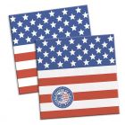 USA Party Servetten 25x25cm - 20 stuks