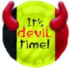 Folieballon 3D It's Devil Time - 56cm