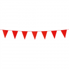 Rode Mini Vlaggenlijn - 3 meter
