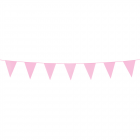 Baby Roze Mini Vlaggenlijn - 3 meter 