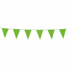 Lime Groene Mini Vlaggenlijn - 3 meter