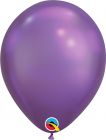 Chroom Paarse Ballonnen 28cm - 100 stuks