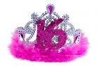 Sweet 16 Tiara Roze Bont