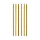 Rietjes Goud Metallic - 20stk