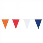 AANBIEDING Oranje/Rood/Wit/Blauw Vlaggenlijn - 10mtr