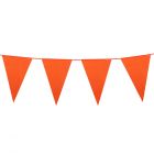 AANBIEDING Oranje plastic Vlaggenlijn - 25mtr
