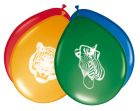 Safari Party Ballonnen - 8 stuks