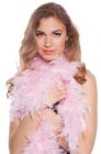 Luxe roze boa - 1