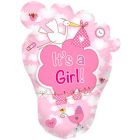 Folieballon It's a Girl Babyvoetje - 46x70cm