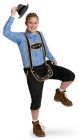 Zwarte Lederhosen Oktoberfest Heren