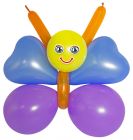 Ballon Knutsel Set Vlinders - 4 stuks