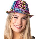 Trilby Hoed Panter - Multi Gekleurd