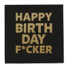 Happy Birthday Fucker Servetten - 20 stuks