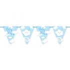 Vlaggenlijn Babyshower Blauw - 6mtr
