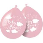 Ballonnen Babyshower Roze - 8stk