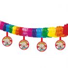 50 Jaar Abraham Regenboog Slinger met Onderhanger - 4 meter