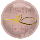 Folieballon Infinity Love - 45cm