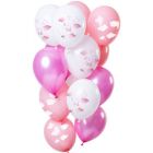 Ballonnen set It's a Girl - 12stk