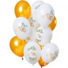 Ballonnen set Mr & Mrs - 12stk