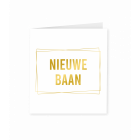 Gold & White Ansichtkaart - Nieuwe Baan