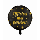 Folieballon Classy Party - Pensioen