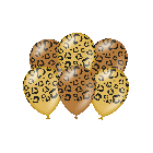 Ballonnen Safari Leopard