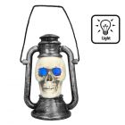 Skull Lantaarn met licht