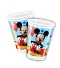 Mickey Mouse Clubhouse bekers - 8 stuks