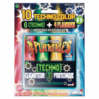 Techno Colour Blisters - 10stk