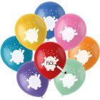 Ballonnen Color Pop Monster Bash Beschrijfbaar - 8stk