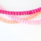 Pastel Roze Slingers - 3stk