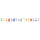 Letterslinger Hooray Yay Pastel