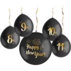 Ballonnen Set Countdown Happy New Year