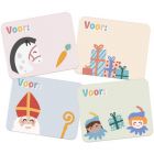 Naamstickers Sint & Pieten