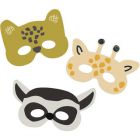 Maskers Zoo Party - 6stk