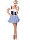 Oktoberfest Dirndl Eva - Blauw/Bruin