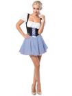 Oktoberfest Dirndl Eva - Blauw/Bruin