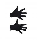 Handschoenen Zwart Katoen Luxe - M/XXL