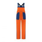 Tuinbroek Oranje/Blauw