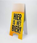 Warning Sign - Hier is het Bier