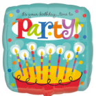 Time to Party! Verjaardagsballon