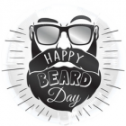 Folieballon Happy Beard Day - 45cm