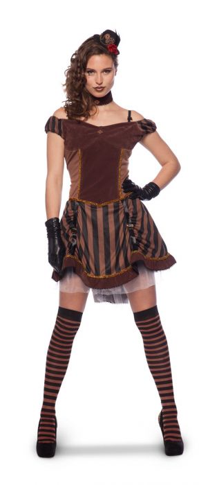 retort Invloed Hijgend Steampunk Jurk Dames | Feestwinkel.nl