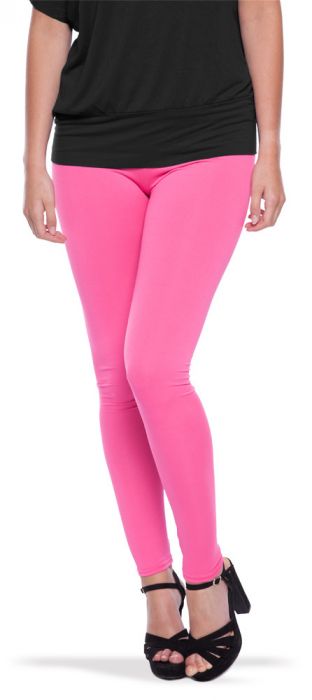 Neon Roze Legging Feestwinkel