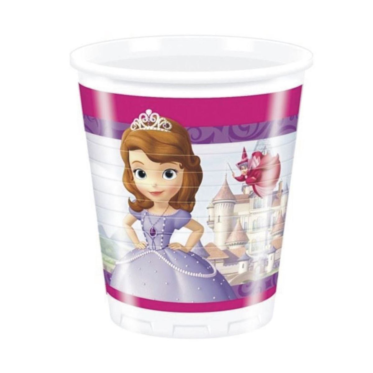 Sofia het Prinsesje Sofia the First Bekertjes - 8stk