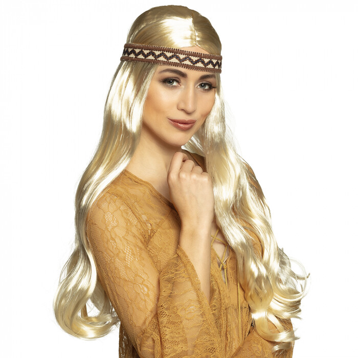 Hippie Pruik Harmony Blond afbeelding
