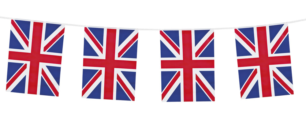 Vlaggenlijn Union Jack - 10mtr afbeelding