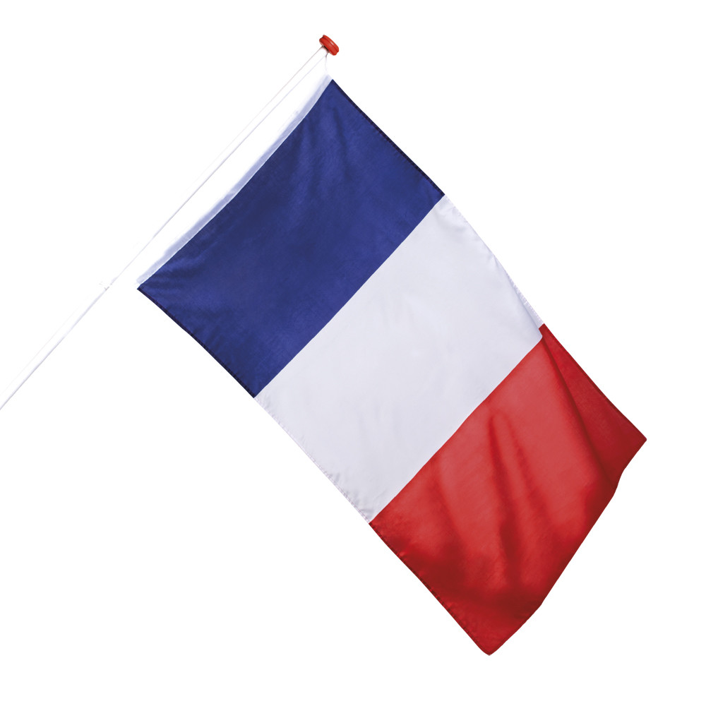 PolyesterVlag Frankrijk - 90x150cm afbeelding